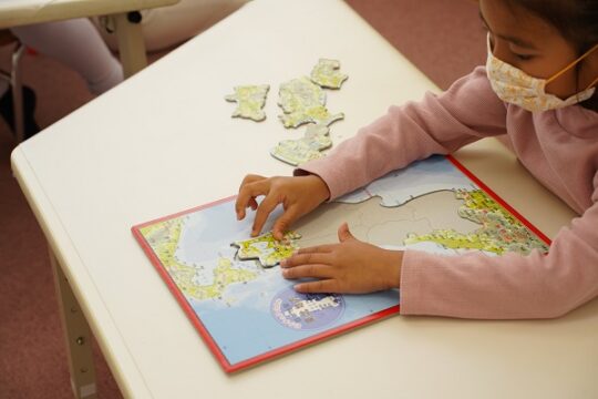 【福岡子育て】福岡の幼児教室「七田式渡辺通り教室・大橋教室」47都道府県を覚え地図博士に？！