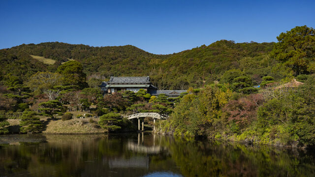 【山口つながる案内所】山口県のおすすめスポットをご紹介！「毛利氏庭園（防府市）」