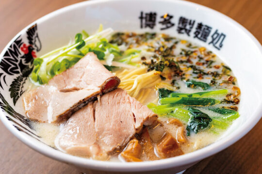 【美味本 Oishinbon 2023】博多製麺処が〝ガチ〟で挑む、唯一無二のラーメン　｜ ヌードルラボ ガチメン