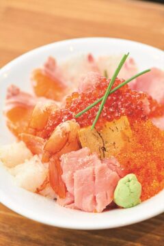 柳橋連合市場 『℉／Concept』華麗なる海鮮丼の世界