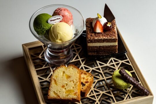 【4/16（日）まで】西鉄グランドホテル『グランカフェ』、ソラリア西鉄ホテル福岡『レッドフランマ』にてハーゲンダッツフェア2023開催中!!