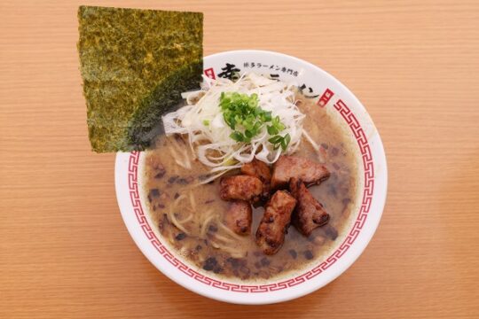 【福岡・期間限定】ネギ好きにはたまらないネギ尽くしの一杯！『幸ちゃんラーメン 博多本店』【大分県産品メニューフェア2023@Fukuoka】