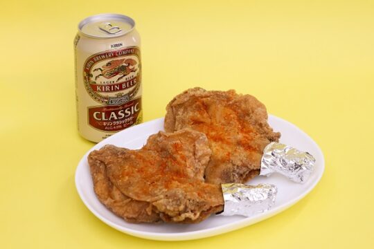【大木町】クセになるウマさのもも肉一本唐揚げ！Yショップえしま店の『えしまチキン』