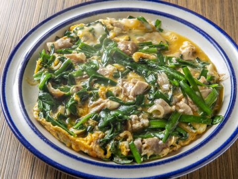 【大分・期間限定】シャキシャキの歯触りが魅力の『とろとろニラ玉』『フーズバー waka（ワカ）』【大分県産品メニューフェア2023＠Oita】