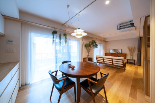 【フクオカリノベ No.10】<br>『DAZAI住空間研究所』 マンション・RENOVATION｜家族の時間も仕事の時間も どちらも大切にできる家