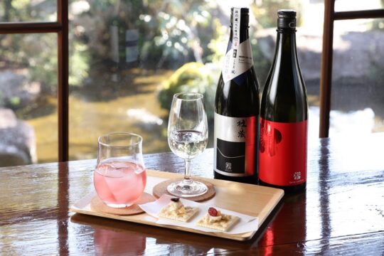 【久留米市】日本庭園を眺めながらゆっくり味わう老舗酒蔵の旨い酒とおつまみ『杜の離れ』