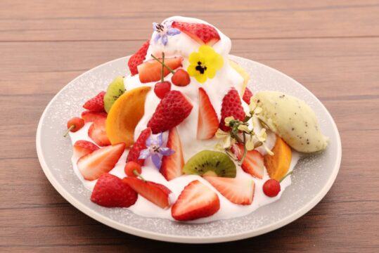 【うきは市】古民家カフェで味わう うきはフルーツのジェラート『浮氷果』