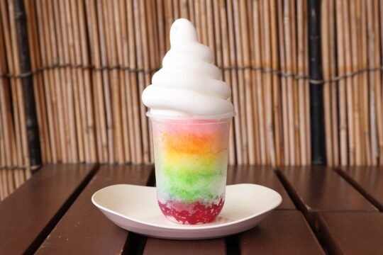 【みやま市】昔ながらの羊羹と虹色かき氷が味わえる『田中羊羹本舗』