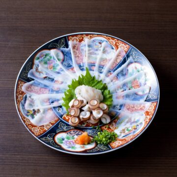 【ふくおか地魚バトルⅢ　第一弾】地元の漁協や漁師から買い付ける『関門海峡たこ』をぜひ味わってください「久津の葉」