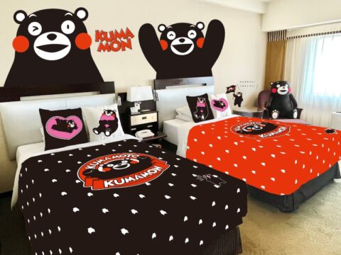 【福岡・佐賀のホテル】九州愛がバクハツ！  くまモンルーム＠ホテルニューオータニ博多／佐賀