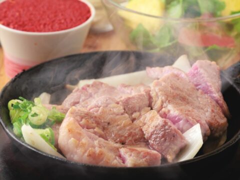 【福岡グルメ】やわらかく、甘い。 究極の豚ステーキ『十一 六本松店』