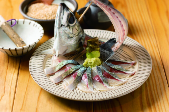 『ふくおかの魚を食べようvol.60』炙り料理に加え、刺身もうまい！～炭 かこヰ～
