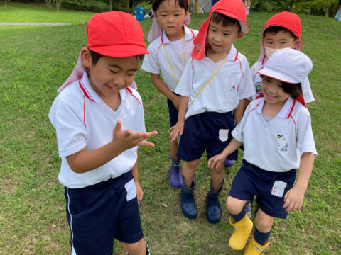 【ふくおか子育てBOOK2023】「自然環境に触れた園外保育」や「食育」 を通して五感を育て心をやしなう『貝塚幼稚園』