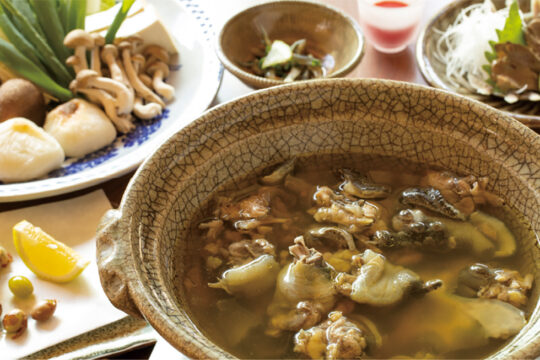 『ふくおかの魚を食べようvol.140』スッポンや川魚にジビエまで山の幸、川の幸に舌鼓♪～川魚と旬の料理  観音茶屋～