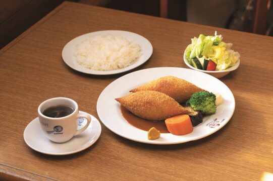 【昭和レトロ洋食】博多で愛され90年。福岡最古の喫茶店 名物のミンチカツレツは予約必須！『カフェ　ブラジレイロ』
