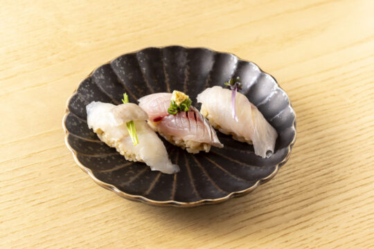 【ふくおか地魚バトルJR博多シティ特別編】地魚3種盛り『すしや コトブキ』