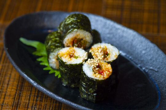 【ふくおか地魚バトルJR博多シティ特別編】福岡有明のりのチャンジャキンパ『韓国食堂 バリトン』