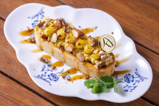 しっとり濃厚、甘太くんの旨味を最大限に引き出した美しき一品『喫茶ポポラス』【第二回 大分おもてなし料理選手権】