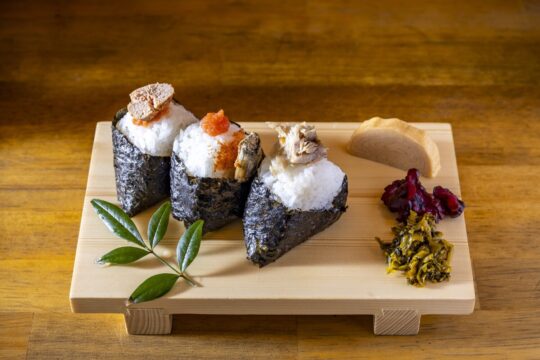 【ふくおか地魚バトルⅢ　第4弾】おむすび三個 チョイスセット『おむすび横丁』