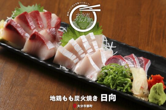 大分市グルメTRIP『地鶏もも炭火焼き 日向』