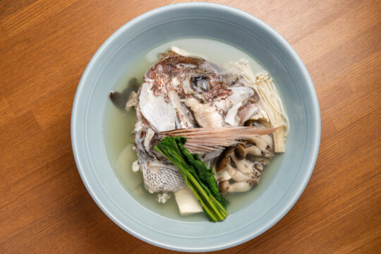 【ふくおかの魚フェア】天然マダイの酒蒸し【博多海鮮　雅masa】