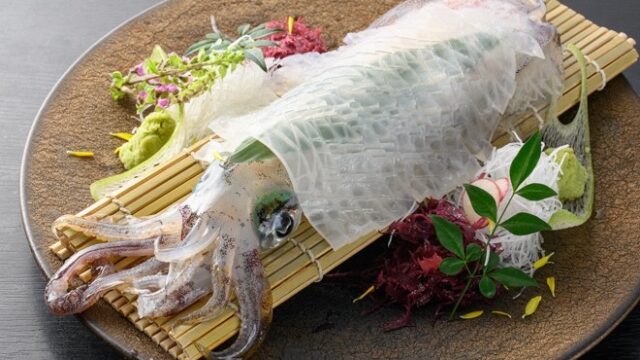 【HAKATA FISH PROJECT】オリジナル醤油で楽しむ生き造り『高宮 まつ』