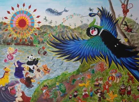 【福岡イラスト展】『ゆかいなどうぶつのイラスト展　tomitatomoko』7月28日（日）まで開催！