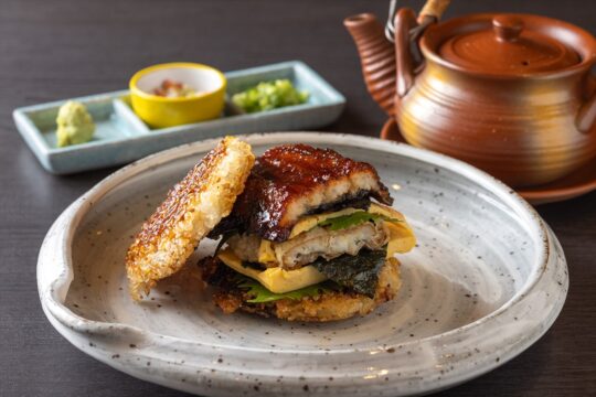 【博多×アナゴフェア】～ライスバーガーから 出汁茶漬けで締める！～『和匠　博多松月』