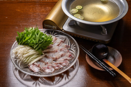 【博多×タイフェア】～旬の真鯛の旨みを しゃぶしゃぶで残らず堪能～『おのころ五合（はんじょう）』
