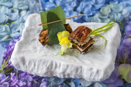 【博多×アナゴフェア】～天空の寿司割烹で楽しむ アフターヌーンティー風の和ランチ～『寿司割烹ともづな』