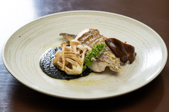 【博多×タイフェア】<br>～真鯛と秋ナス 新たな秋の出会いもの～『Bistro Ohshima』
