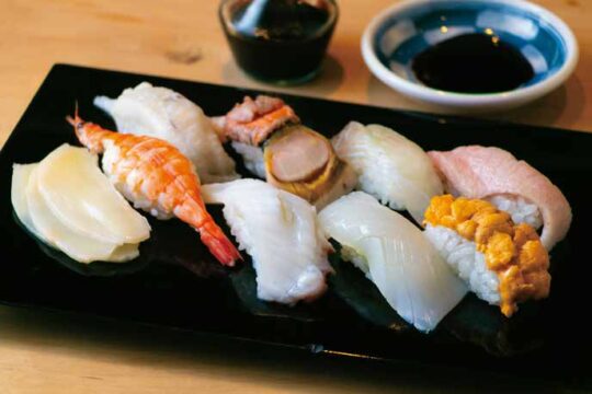 【ふくおかの魚フェア】地魚をメインに職人の技で握る フェア限定の特別メニュー【幸寿し】