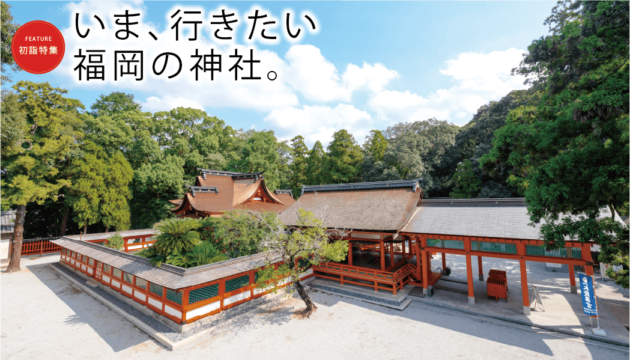 初詣特集、いま、行きたい福岡の神社。