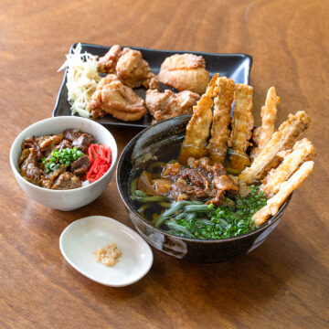 【FUKUOKA、真ん中旅。】「よもぎうどん」