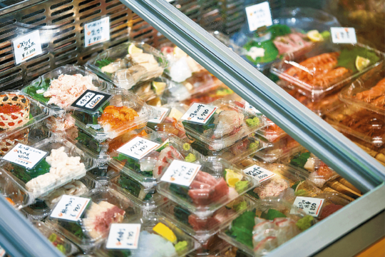 その道のプロが売る魚と肉の専門店