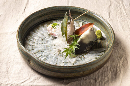 【ふくおかの魚フェア】<br>旨味たっぷりの身に<br>濃厚なキモを絡めて食べてください<br>【伊都の明里】
