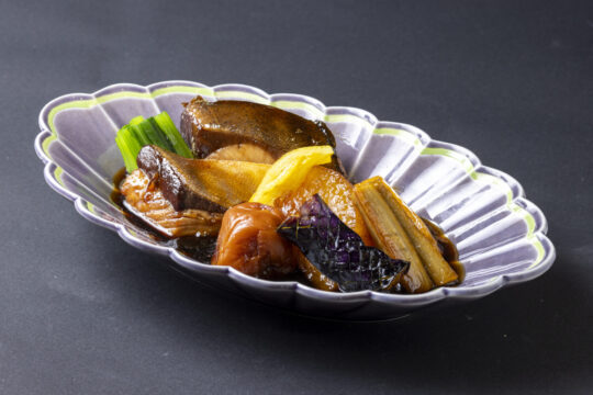 【ふくおかの魚フェア】<br>王道のブリ大根は<br>梅を加えて洗練された味わい<br>【喜水亭　和樂】