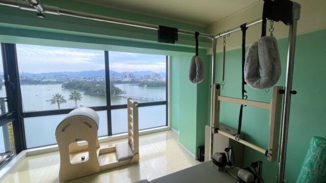 【NEWOPENレポ】 ピラティススタジオium｜大濠公園を眺めながら自分の身体と向き合う。パーソナルレッスン体験