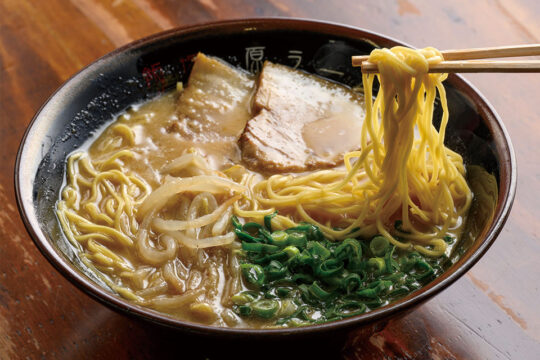 福岡麺本連動スタンプラリー ヌードルマニア！【参加店】原ラーメン店(はららーめんてん) 飯塚市・豚骨