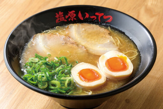 福岡麺本連動スタンプラリー ヌードルマニア！【参加店】塩原いってつ 大橋店(しおばるいってつ おおはしてん) 福岡市南区・豚骨