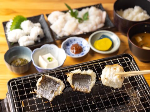 【豊築の鱧フェア】～ハモの旨味をギュギュッと凝縮 網焼きで味わうハモの美味しさ～『漁師食堂うのしま豊築丸』