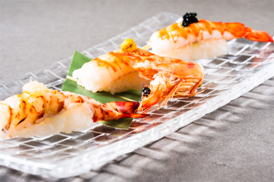伊万里ジャックFUKUOKA　～クルマエビの魅力を3種類の握りで食べ比べ～『創作寿司 あき郎』🦐🍣