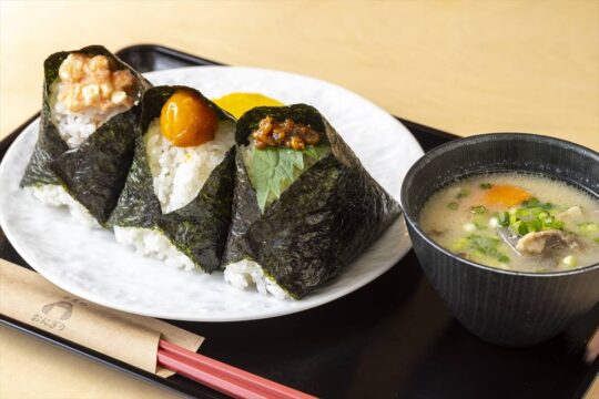 【福岡有明のりフェア】～米にも海苔にもこだわった 米屋自慢のおにぎり～『宇木商店 米屋のおにぎり』
