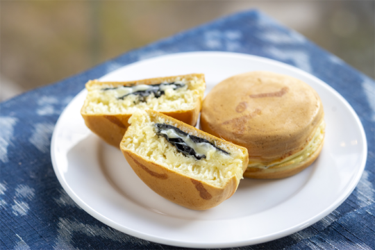 【福岡有明のりフェア】～回転焼きに『福岡有明のり』？ 有りそうで無い意外な組み合わせ！～『まよい焼き でんちゃん』