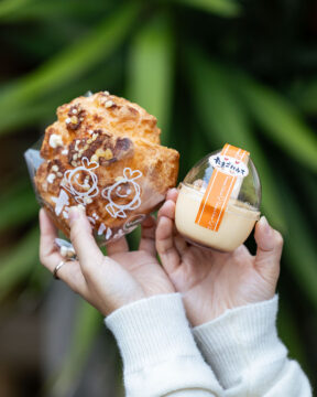 【FUKUOKA、真ん中旅。】元気な卵を使ったスイーツ、口いっぱいに頬張って 『たまごハウス』