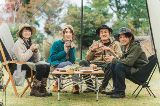 出かけよう。そこがあなたの特等席。椅子1つで楽しむアウトドア 『CHAIRing 宮若市』