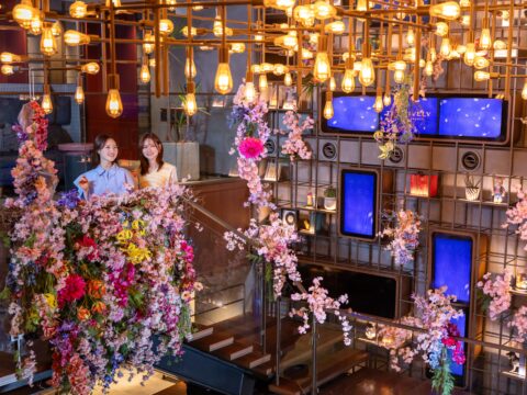 【福岡】「THE LIVELY 福岡博多」で春限定イベント開催　フラワーアートや花見アフタヌーンティーが登場