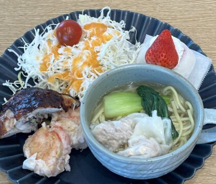 【大分県 安心院応援プロジェクト】むにゃむ安心院レシピ『麹だしで作るたけのこワンタンメン』