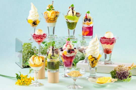 【福岡サンパレス】「スパイス＆ハーブで美味しく整う初夏」をテーマにした新作パフェが登場！