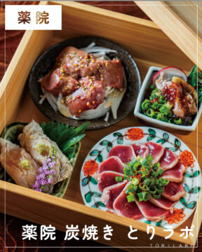 【美味本2025】福岡「薬院 炭焼き とりラボ」鶏刺しと炭火焼きが自慢 朝まで飲める鶏専門店